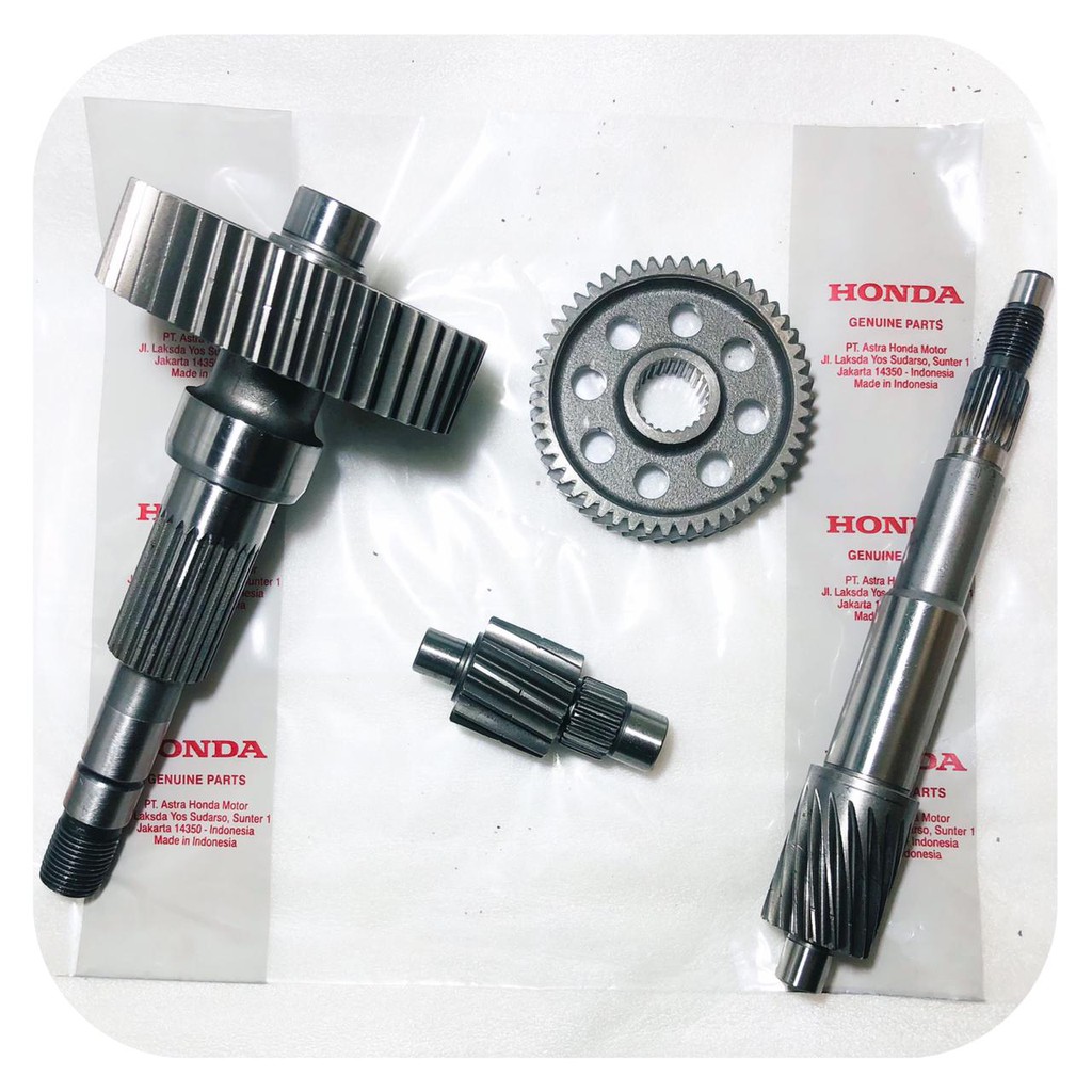 Jual GEAR GIR GARDAN SET GEARBOX GEARBOK RASIO SET AS PULLY PULY PULI ...