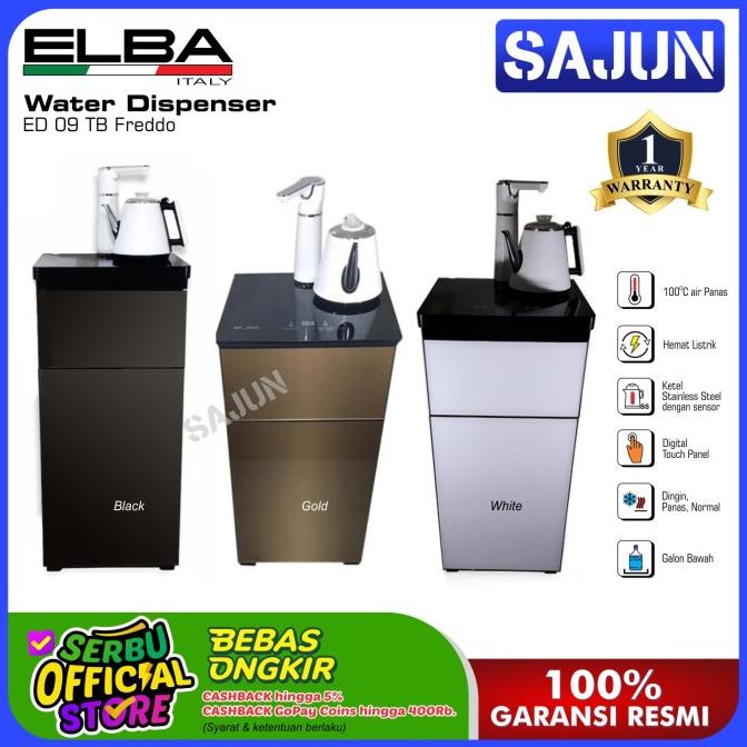 Jual ELBA Water Dispenser ED09TB Freddo Dispenser Air Galon Bawah ED 09