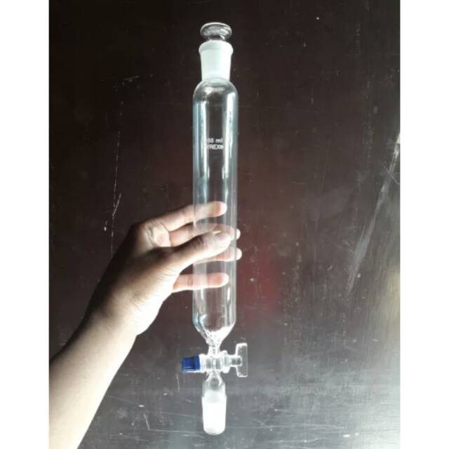 Jual Dropping Funnel 250ml Pyrex ts Joint Glass Stopcock | Shopee Indonesia