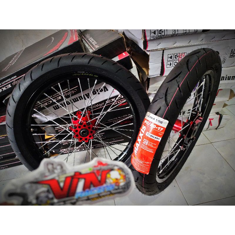 Jual velg set crf semi cacing | Shopee Indonesia