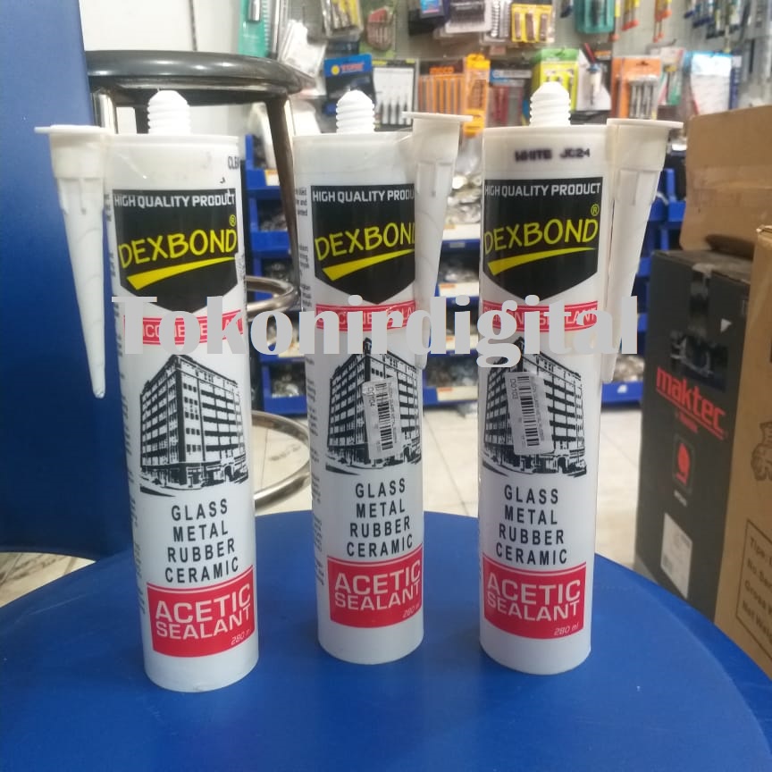 Jual Lem Silikon / Silicone Sealant / Glass, Metal, Rubber, Ceramic ...