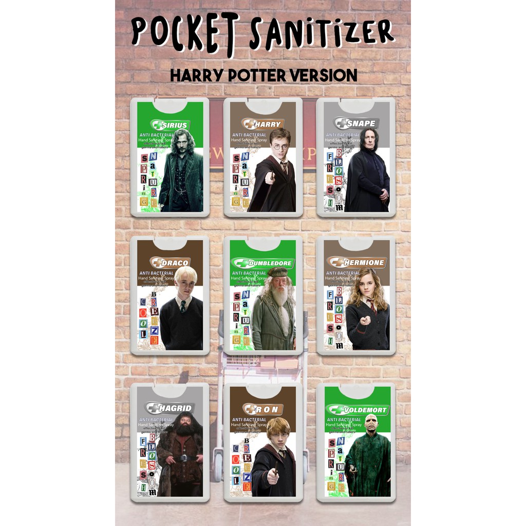 Jual HARRY POTTER HAND SANITIZER // POCKET SPRAY // Shopee Indonesia