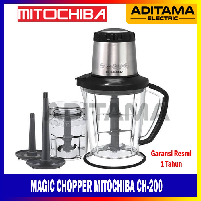 Jual Mitochiba Magic Chopper 2 Liter Ch 200 Food Chopper Mitochiba Ch200 Shopee Indonesia 7131