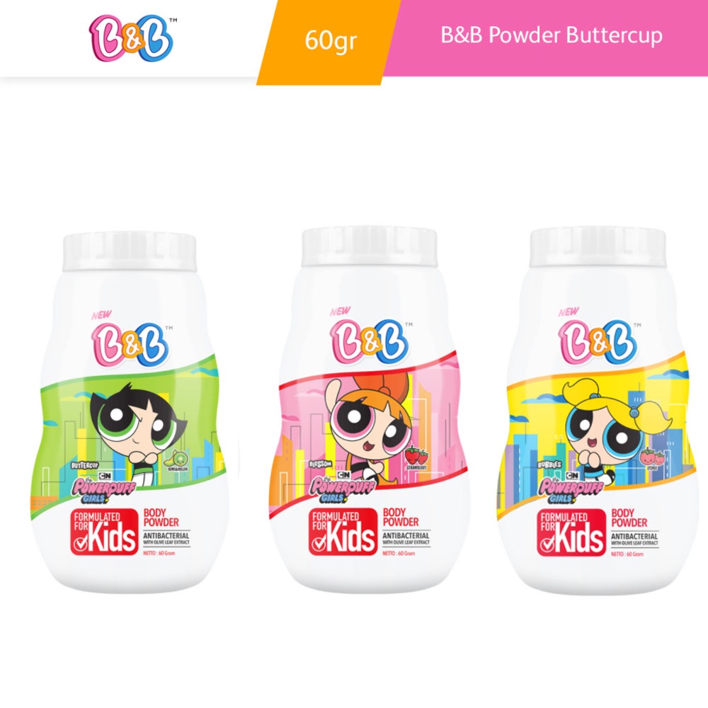 Jual B&B BODY POWDER KIDS | Shopee Indonesia