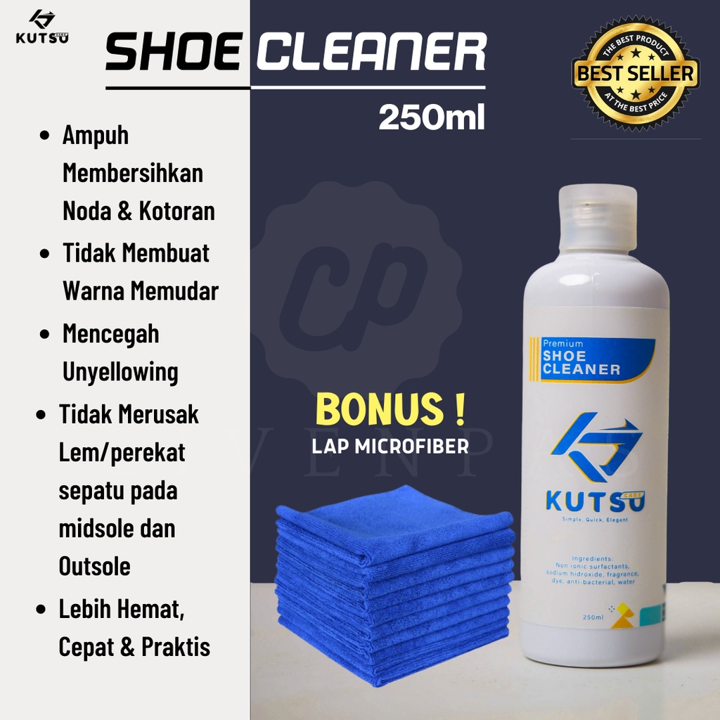 Jual Shoes Cleaner Cairan Sabun Pembersih Sepatu Sneakers TEKNOLOGI ...
