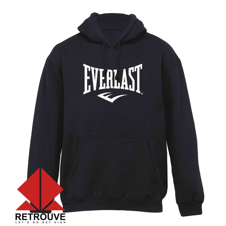 Hoodie Everlast Hitam