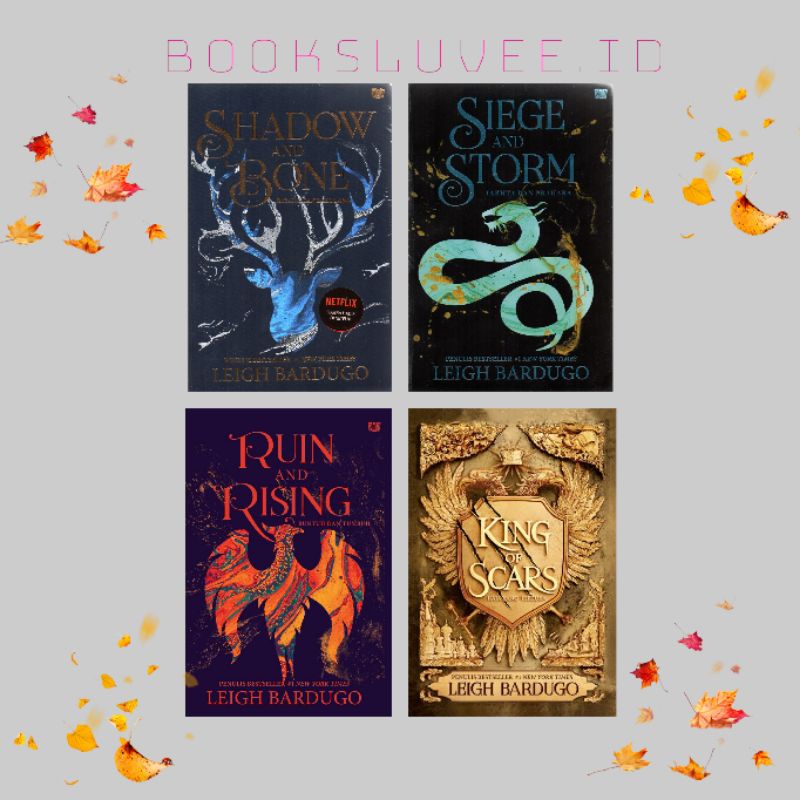 Jual BUKU NOVEL SHADOW AND BONE SIEGE AND STORM RUIN AND RISING KING OF ...