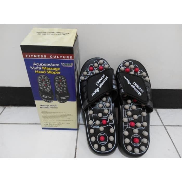 Jual WAKI Acupuncture Massage Slipper WHM007 Sandal Kesehatan Akupuntur sandal waki sendal waki sandal kesehatan sendal kesehatan Shopee Indonesia