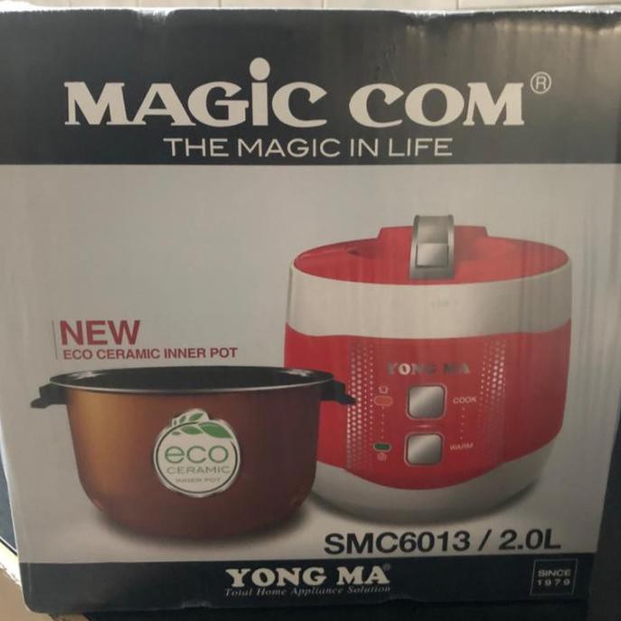 Jual Rice Cooker Yongma Eco Ceramic 2Liter Smc6013 Rice Cooker 2L