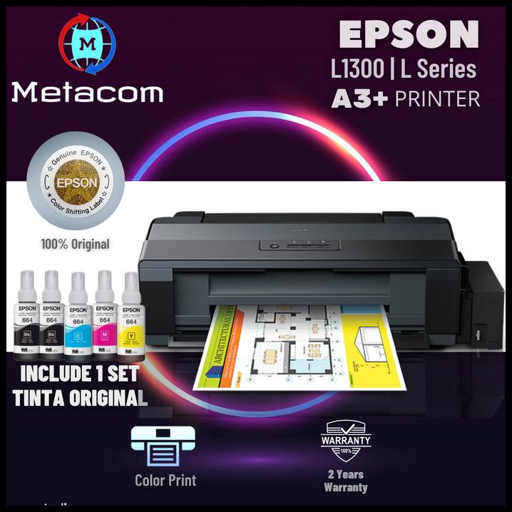 Jual Printer Epson L1300 - A3 Garansi Resmi Epson | Shopee Indonesia
