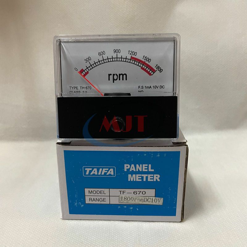Jual RPM METER 0-1800(panel meter) 10VDC | Shopee Indonesia
