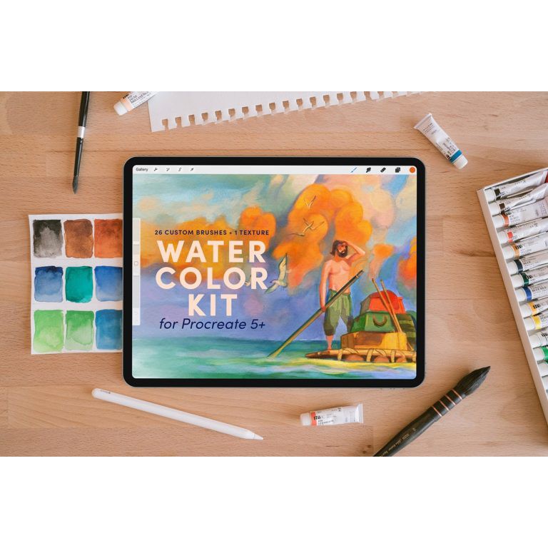 Jual Procreate Brush - Watercolor Kit Brushes for Procreate | Shopee ...