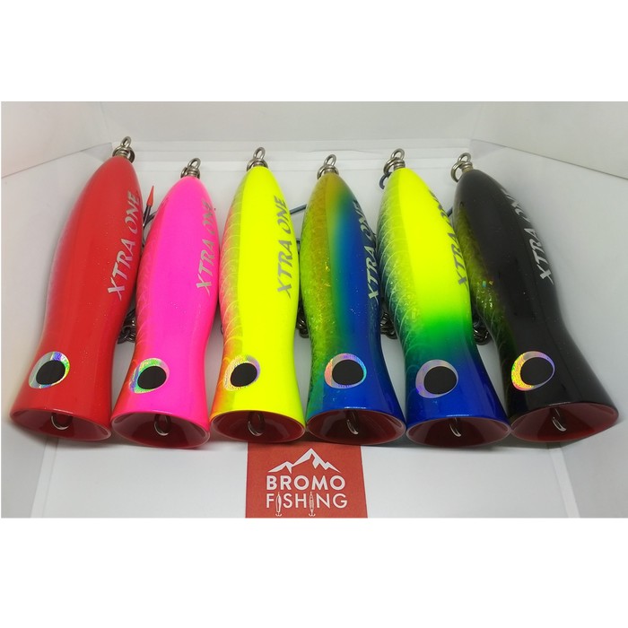 Jual Umpan Pancing Popping / Umpan Pancing Popper BAKAU LURE SET