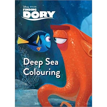 Jual Deep Sea Colouring Disney Finding Dory Coloring Buku Mewarnai Anak