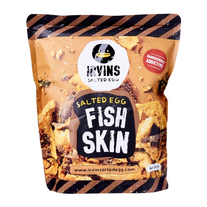 Jual Irvins Salted Egg Fish Skin 230G | Shopee Indonesia