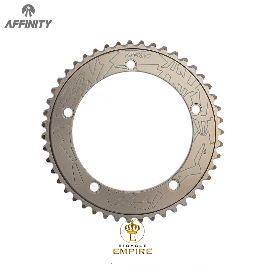 Jual Chainring Affinity 49 49T BCD 144 x 5 Round Ring Bicycle
