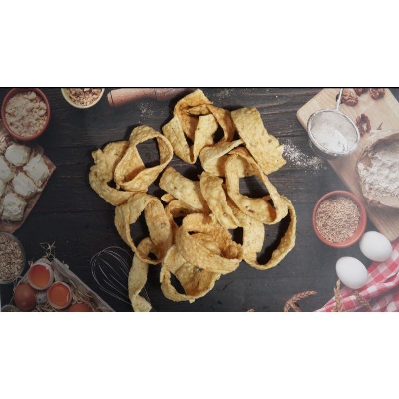 Jual kelanting 250gr / Alen - alen / kelanting ubi / kerupuk kelanting ...