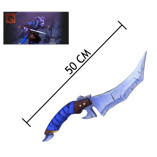 Jual Replika Dagger Hero Riki Dota 2 Shopee Indonesia