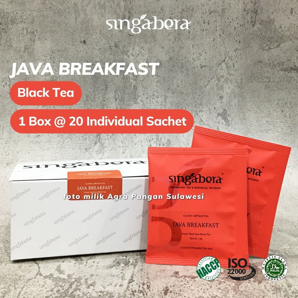 Jual Singabera Java Breakfast - Premium Black Tea / Teh Hitam Celup ...