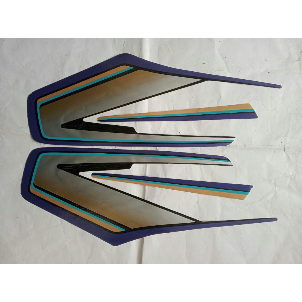 Jual stiker motor yamaha rx king 92 hitam ungu Shopee Indonesia