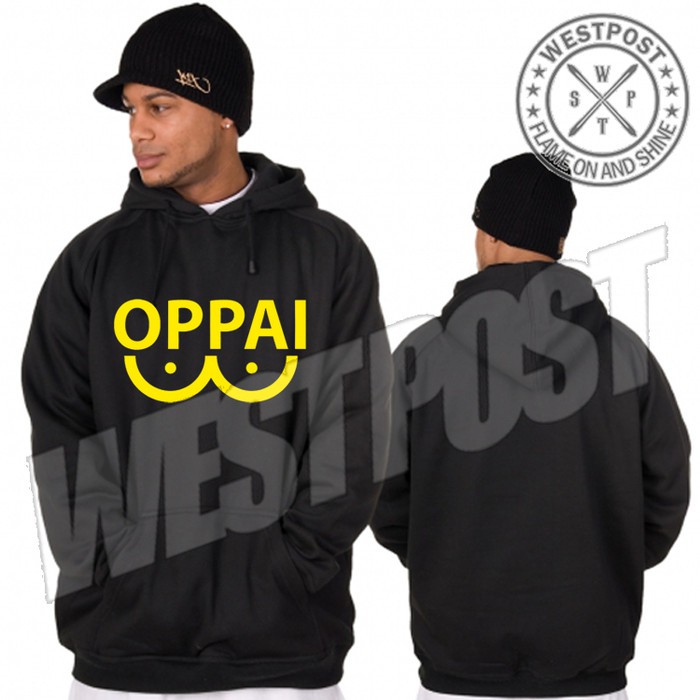 Oppai hotsell hoodie shopee