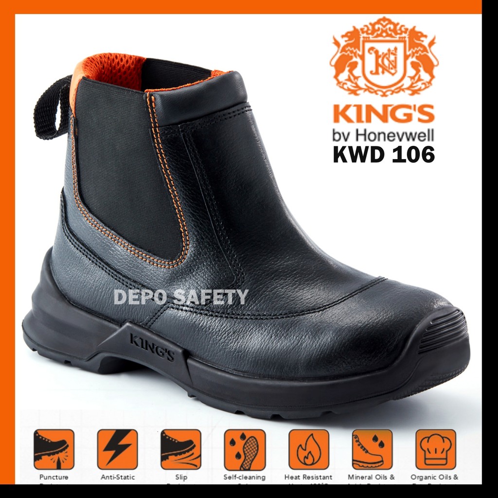 Jual Sepatu Safety KING'S KWD 106X By Honeywell ORIGINAL Safety Shoes