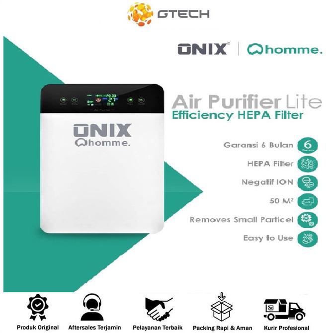 Jual Onix Air Purifier Lite Touch Display Pembersih Udara Hepa Filter