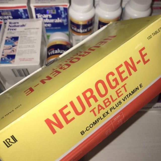 Jual Neurogen E Tablets per strip 4pc (READY) | Shopee Indonesia