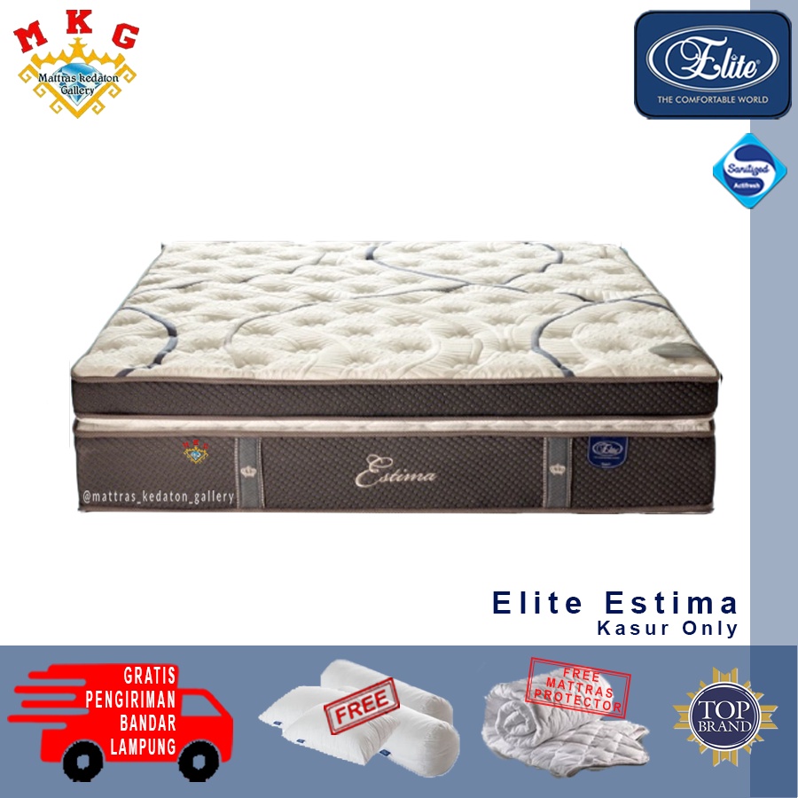 Jual Elite Springbed Estima Latex Hanya Kasur Spring bed Matras Shopee Indonesia