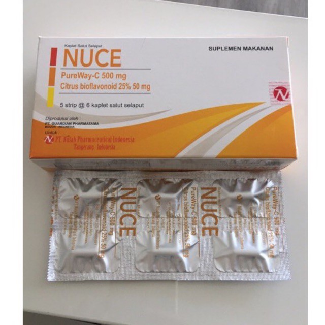 Jual Nuce Pureway Vitamin C 500 mg | Shopee Indonesia