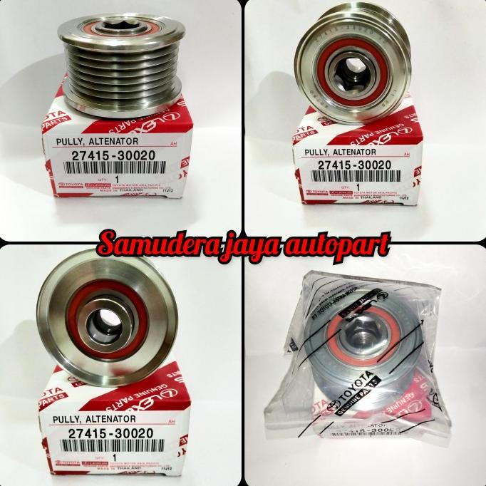 Jual poli pully pulley alternator Toyota Innova Diesel Hilux Fortuner