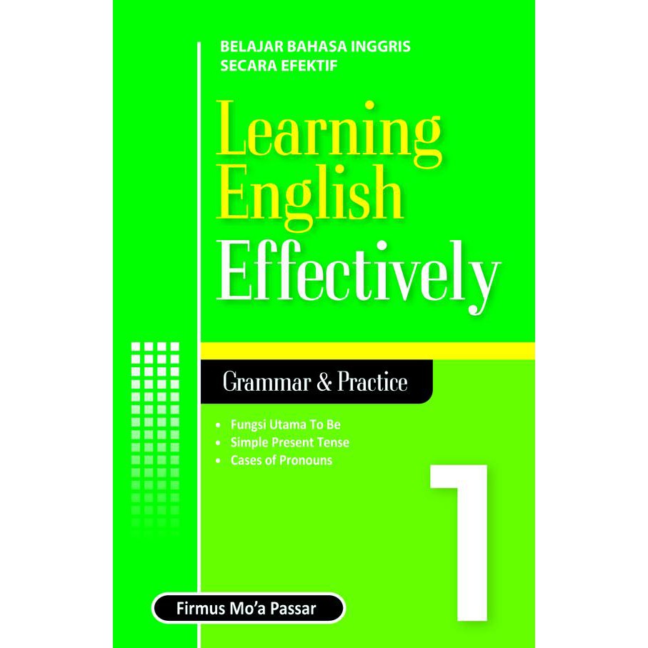 Jual BUKU BAHASA LEARNING ENGLISH EFFECTIVELY - 1 - FIRMUS MO'A PASSAR ...