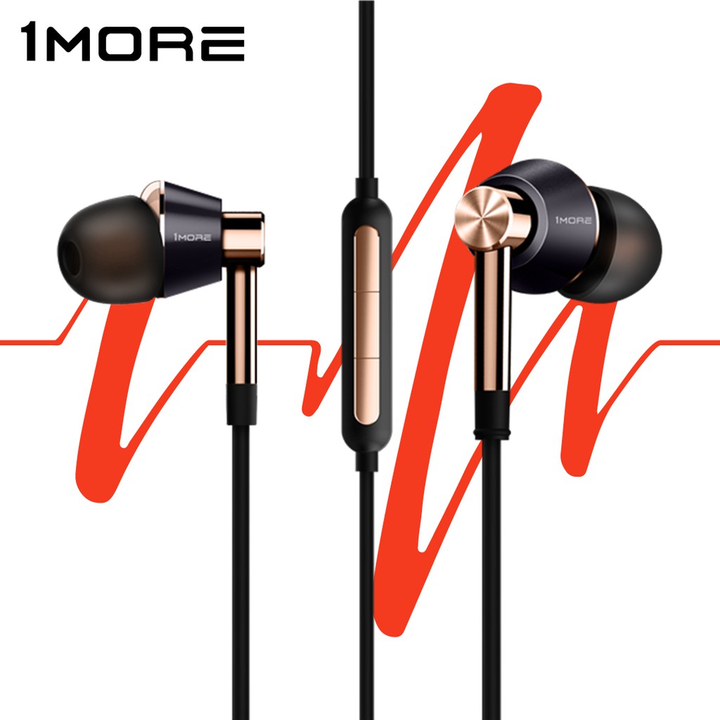 Jual 1MORE Triple Driver InEar Earphones E1001 Shopee Indonesia