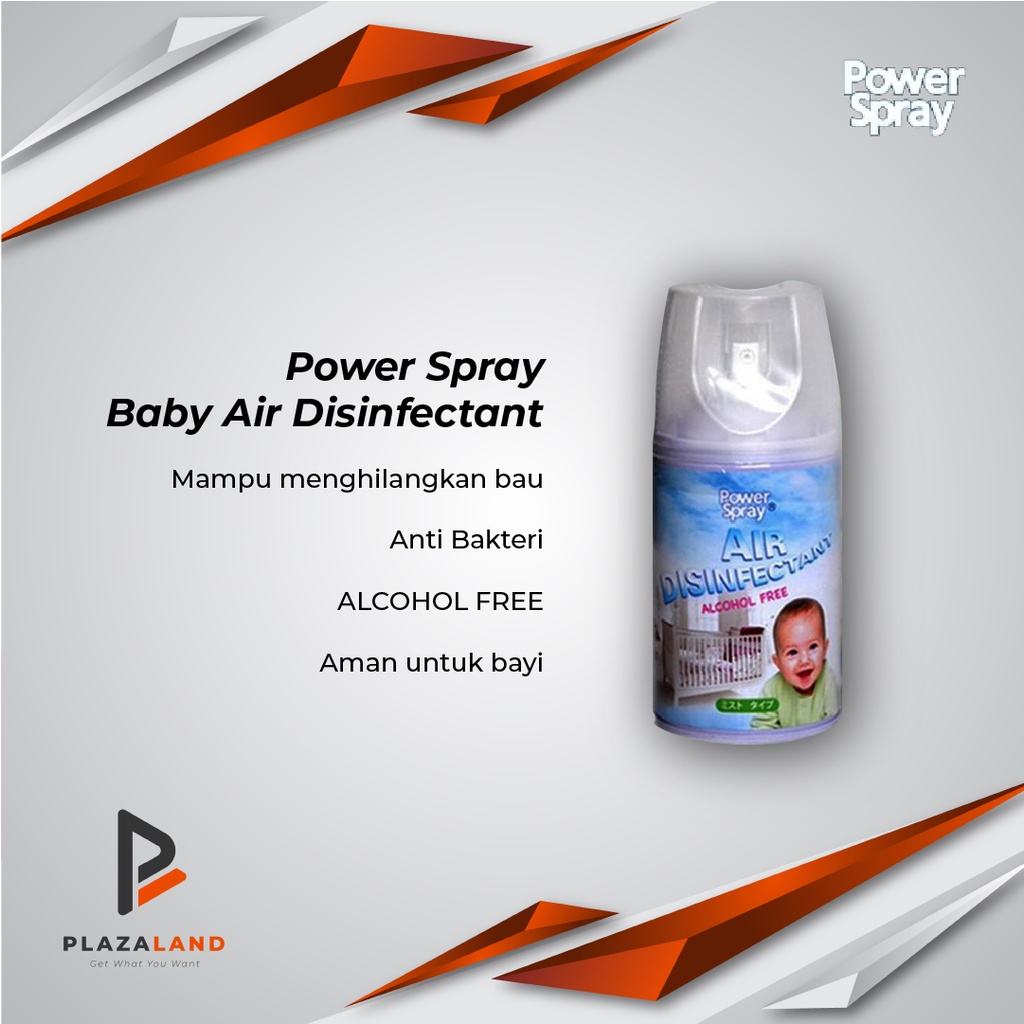Jual Power Spray Baby Air Disinfectant (Anti Virus Bakteri Aman untuk Bayi) Shopee Indonesia