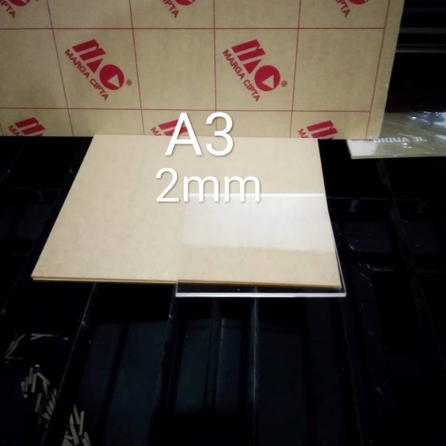 Jual Acrylic 2mm Akrilik Lembaran Bening Ukuran A3 (42x30cm) | Shopee ...