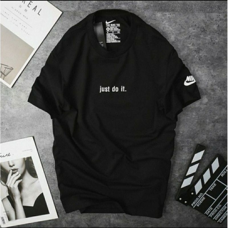 Jual KAOS BAJU SPORT NIKE JUST DO IT PRIA WANITA COMBED 30S COD ...