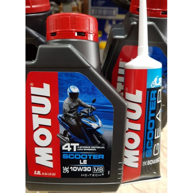 Jual Paket Hemat Oli Matic Motul Le W Ml Dan Motul Scooter Gear