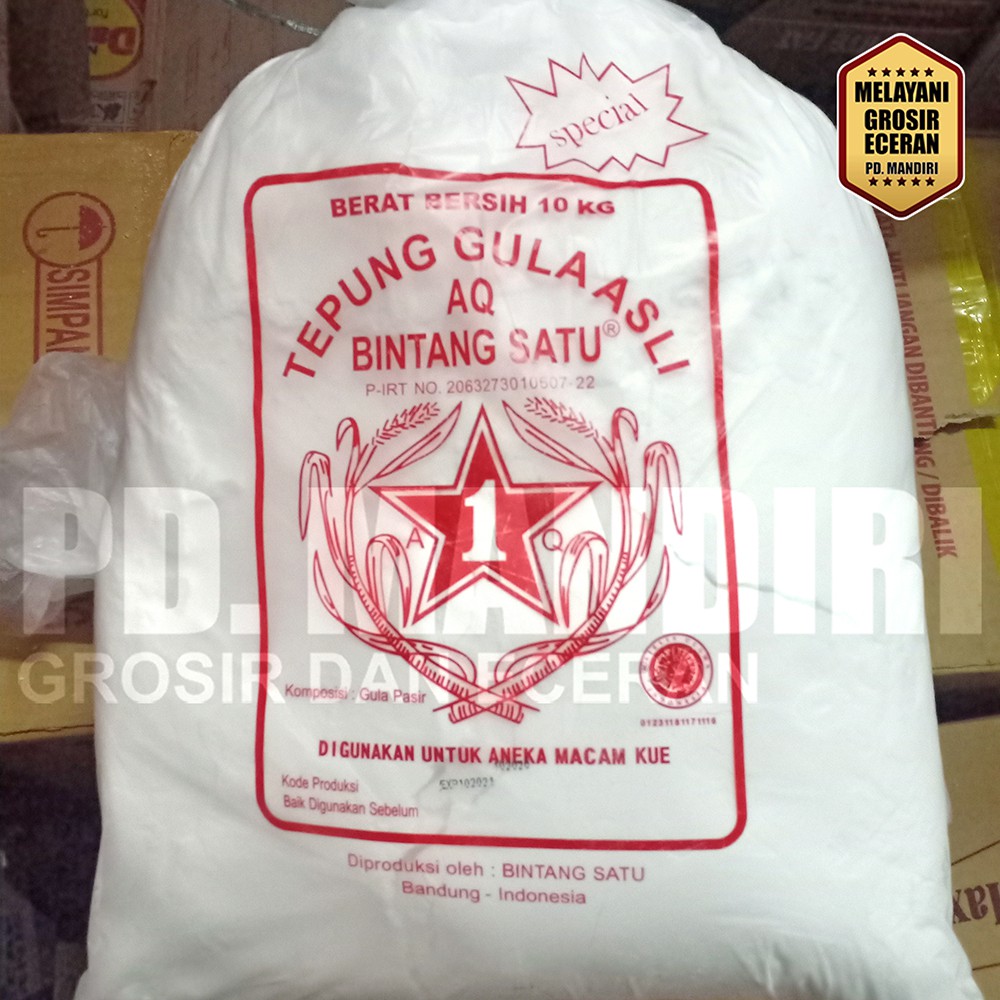 Jual CAP BINTANG 1 GULA TEPUNG | Shopee Indonesia