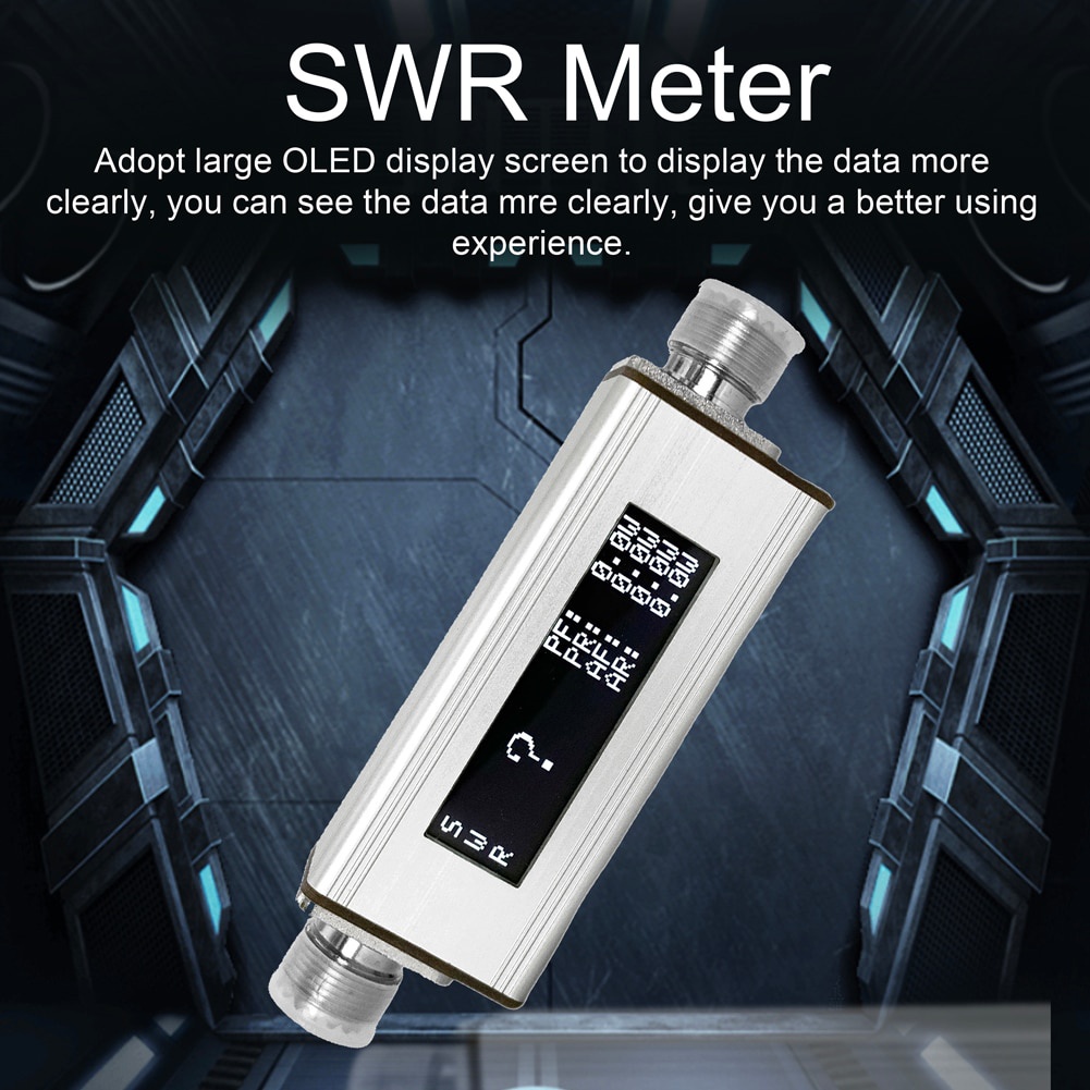 Upgraded] Segment Power Meter | Standing & SWR Power Meter | 200W
