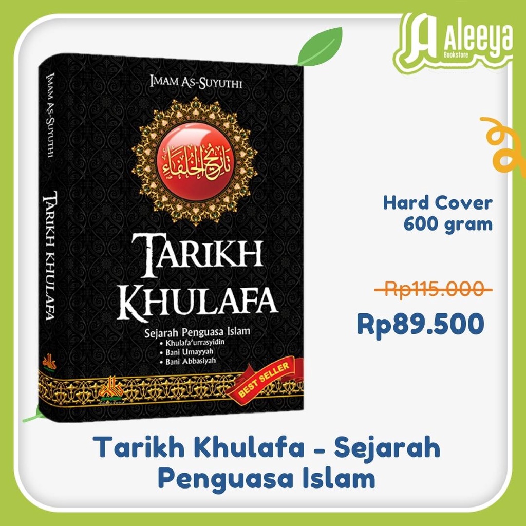 Jual Buku Tarikh Khulafa Sejarah Para Khalifah Rasulullah Penerbit Qisthi Pres Shopee Indonesia