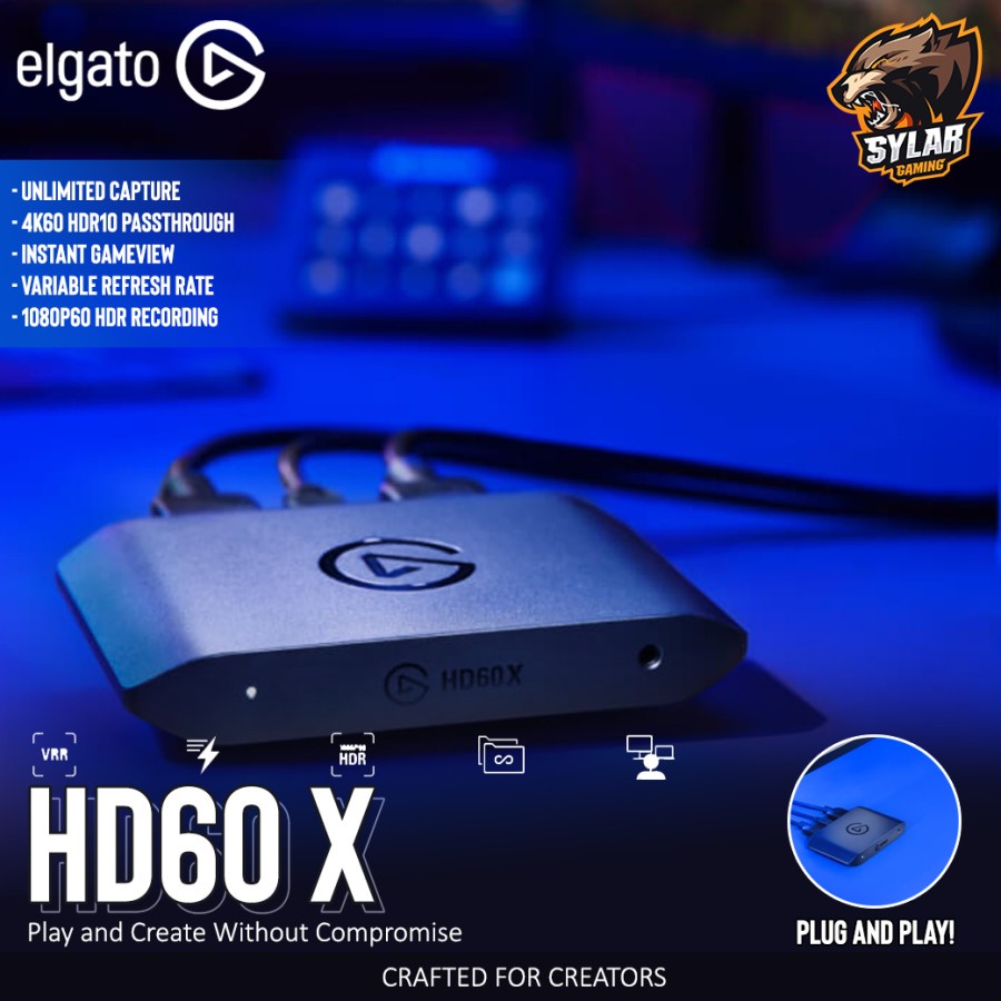 Jual Elgato HD60X / HD60 X HDR10 Game Capture Card Stream and Record ...