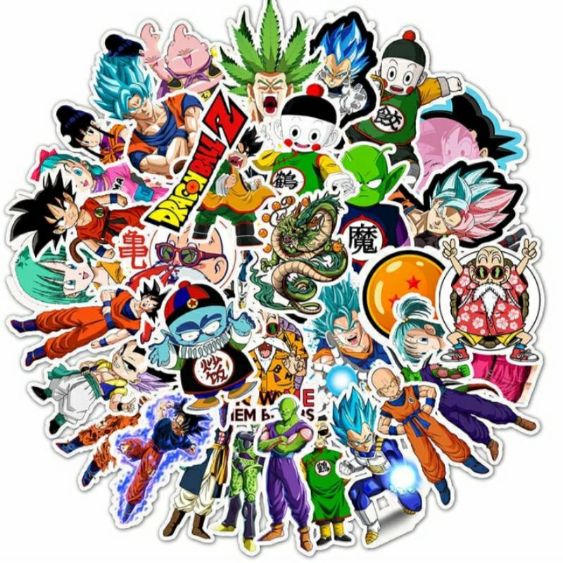 Jual Dragon Ball Sticker Pack | Shopee Indonesia