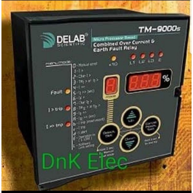 Jual Combined Over Current Relay & Earth Fault Relay Merk DELAB TM ...