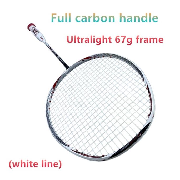 Jual TANLE Raket Badminton Bulutangkis 7U Bahan Karbon Super Ringan 67g