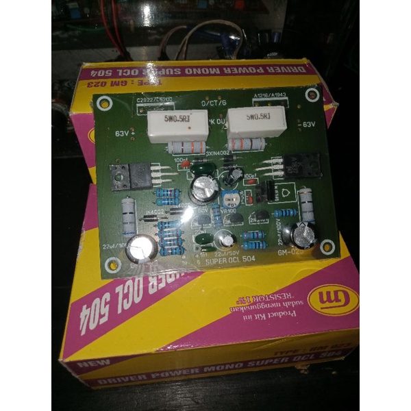 Jual Kit Driver Socl 504 mono 500watt | Shopee Indonesia