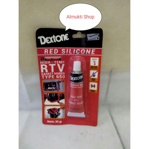 Jual Lem Packing Silicon Red | Shopee Indonesia