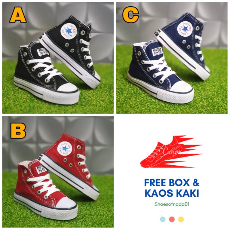 Sepatu converse anak deals original