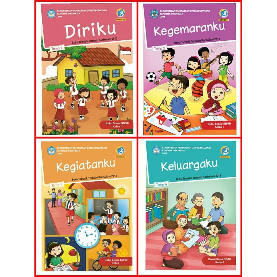 Jual Buku Tematik Siswa Sd Mi Kelas Tema Cahaya Agency Shopee