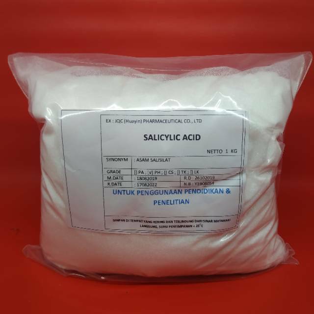 Jual Asam Salisilat Salicylic Acid Murni Shopee Indonesia 4500