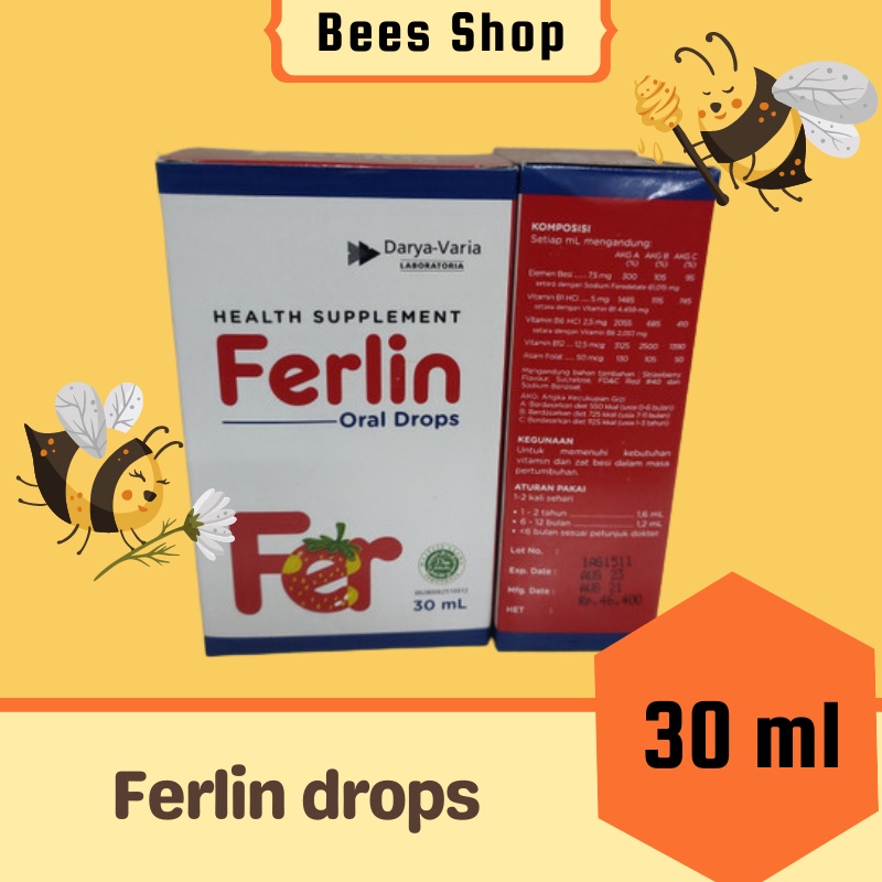 Jual Ferlin Drops 30 ml | Shopee Indonesia